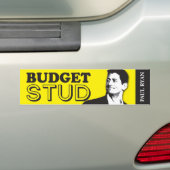 Paul Ryan is een Bumpersticker van de begrotingsst (Op auto)
