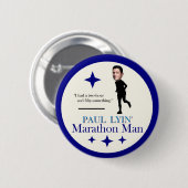 Paul Ryan Marathon Man Ronde Button 5,7 Cm (Voorkant /achterkant)