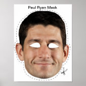 Paul Ryan Mask Poster (Voorkant)