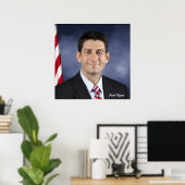 Paul Ryan Poster (Thuiskantoor)