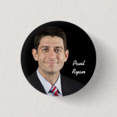 Paul Ryan Ronde Button 3,2 Cm (Voorkant)