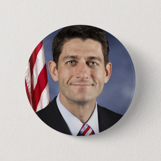 Paul Ryan Ronde Button 5,7 Cm (Voorkant)