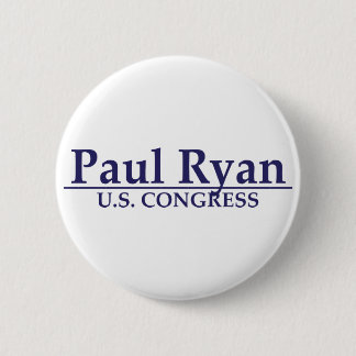 Paul Ryan U.S. Congress Ronde Button 5,7 Cm