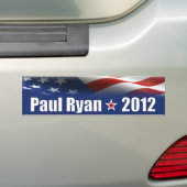 Paul Ryan voor President Bumpersticker (Op auto)
