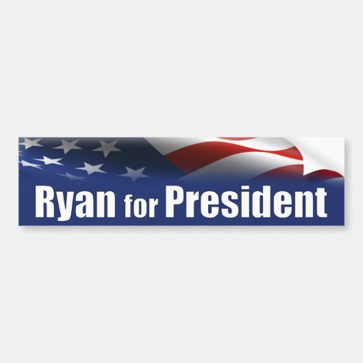 Paul Ryan voor President Bumpersticker (Voorkant)