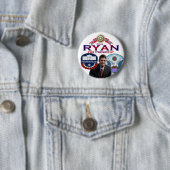 Paul Ryan voor President Button (In situ)