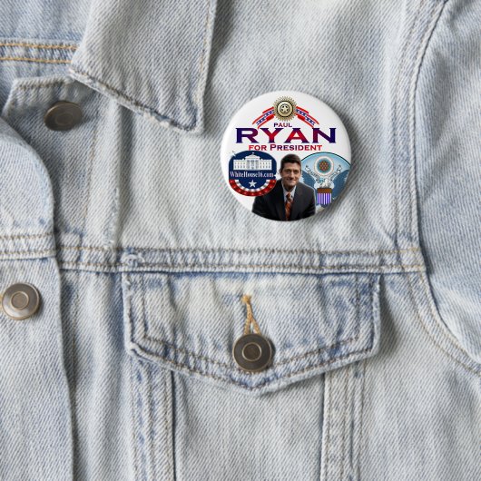 Paul Ryan voor President Button (In situ)