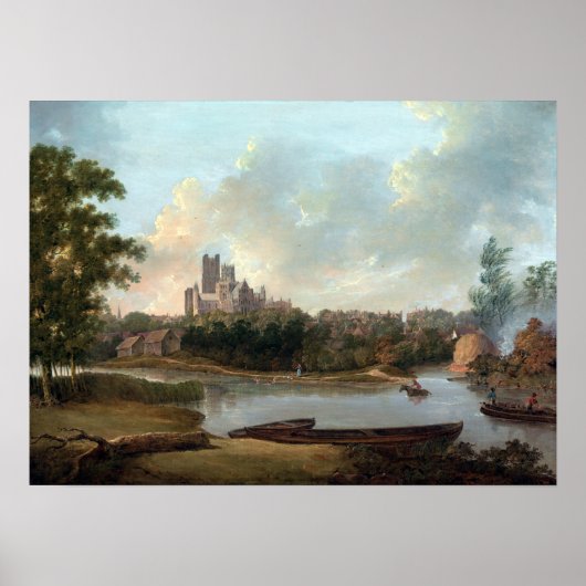 Paul Sandby Ely Cathedral Poster (Voorkant)