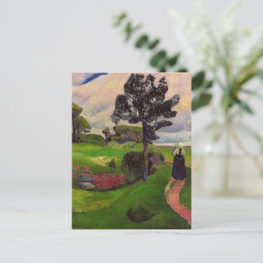 Paul Serusier-Moeder & Kind op een Bretonlandschap Briefkaart (Staand voorkant)