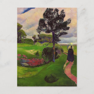 Paul Serusier-Moeder & Kind op een Bretonlandschap Briefkaart