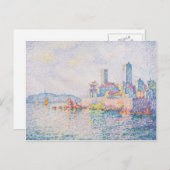 Paul Signac-Antibes, de torens Briefkaart (Voorkant / Achterkant)