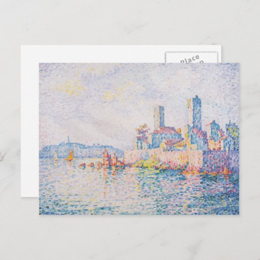 Paul Signac-Antibes, de torens Briefkaart (Voorkant / Achterkant)