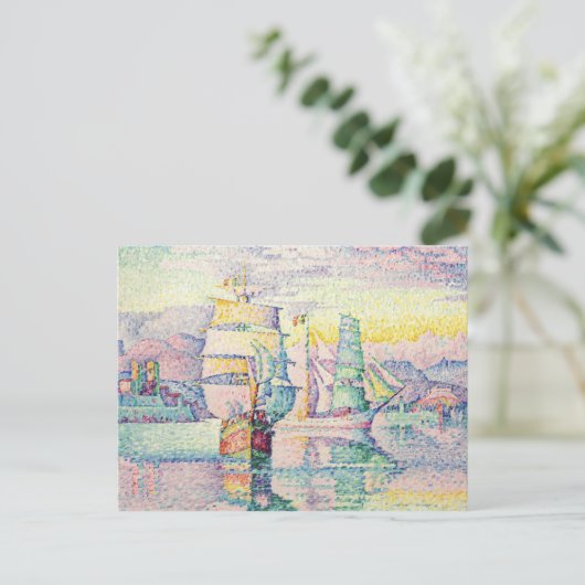 Paul Signac - Antibes, The Brigantines Briefkaart (Staand voorkant)