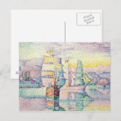 Paul Signac - Antibes, The Brigantines Briefkaart (Voorkant / Achterkant)