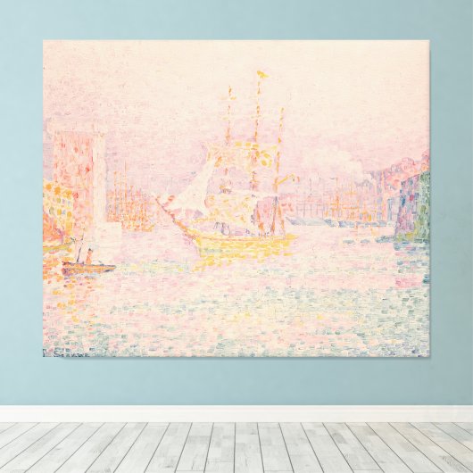Paul Signac art Canvas Afdruk (Insitu (Houten vloer))