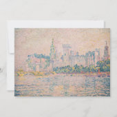 Paul Signac - Avignon, Morning Bedankkaart (Voorkant)