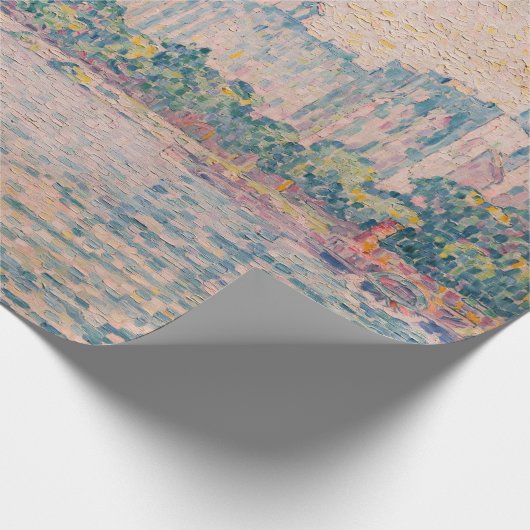 Paul Signac - Avignon, Morning Cadeaupapier (Hoek)