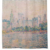 Paul Signac - Avignon, Morning Douchegordijn (Voorkant)