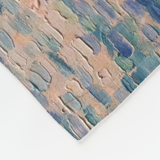 Paul Signac - Avignon, Morning Fleece Deken (Hoek)