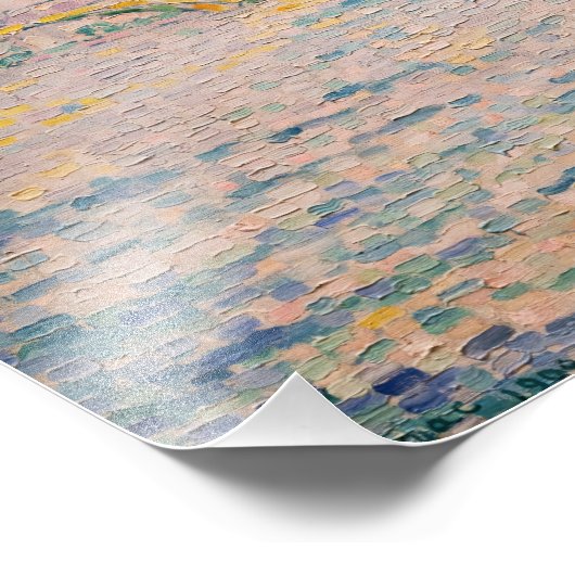 Paul Signac - Avignon, Morning Foto Afdruk (Hoek)