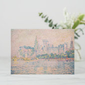 Paul Signac - Avignon, Morning Kaart (Staand voorkant)