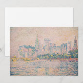 Paul Signac - Avignon, Morning Kaart (Voorkant / Achterkant)