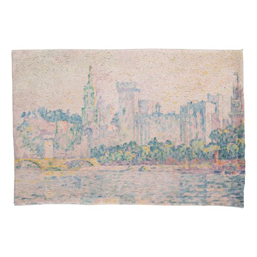 Paul Signac - Avignon, Morning Kussensloop (Voorkant)