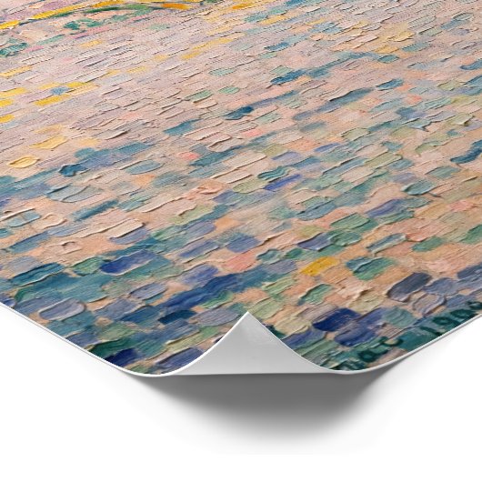 Paul Signac - Avignon, Morning Poster (Hoek)