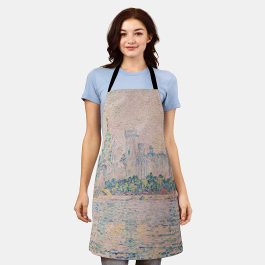 Paul Signac - Avignon, Morning Schort (Gedragen)