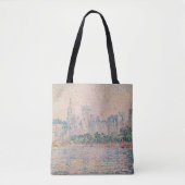 Paul Signac - Avignon, Morning Tote Bag (Voorkant)