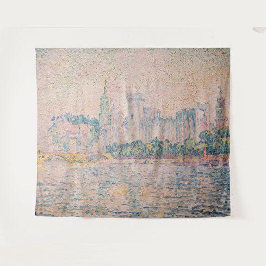 Paul Signac - Avignon, Morning Wandkleed (Voorkant (horizontaal))