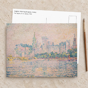 Paul Signac - Avignon, Ochtend Briefkaart