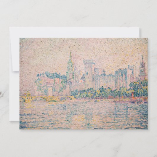 Paul Signac - Avignon, ochtend Kaart (Voorkant)