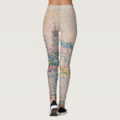 Paul Signac - Avignon, ochtend Leggings (Achterkant)