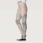 Paul Signac - Avignon, ochtend Leggings (Links)