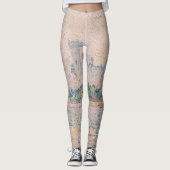Paul Signac - Avignon, ochtend Leggings (Voorkant)