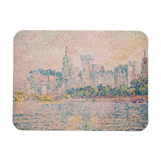 Paul Signac - Avignon, Ochtend Magneet (Horizontaal)