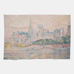 Paul Signac - Avignon, ochtend Theedoek