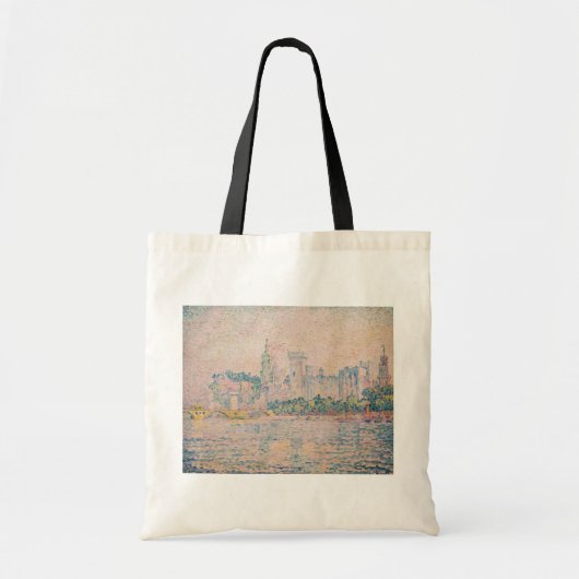 Paul Signac - Avignon, ochtend Tote Bag (Voorkant)