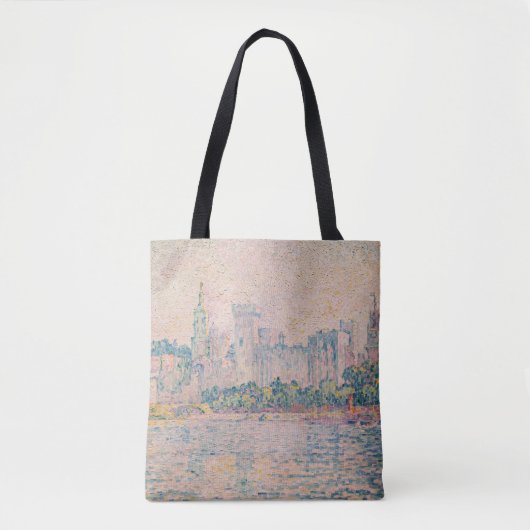 Paul Signac - Avignon, ochtend Tote Bag (Voorkant)