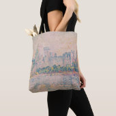 Paul Signac - Avignon, ochtend Tote Bag (Dichtbij)