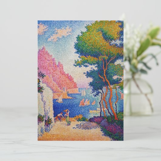 Paul Signac - Capo di Noli Bedankkaart (Staand voorkant)