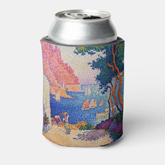 Paul Signac - Capo di Noli Blikjeskoeler (Blikje Achterkant)