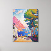 Paul Signac - Capo di Noli Canvas Afdruk (Voorkant)