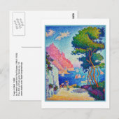 Paul Signac Capo di Noli Fine Art Briefkaart (Voorkant / Achterkant)