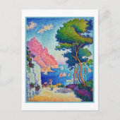 Paul Signac Capo di Noli Fine Art Briefkaart (Voorkant)