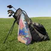 Paul Signac - Capo di Noli Golfhanddoek (Groen)