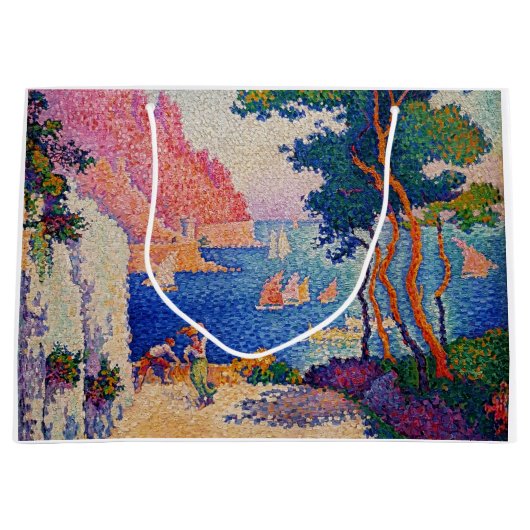Paul Signac - Capo di Noli Groot Cadeauzakje (Voorkant)