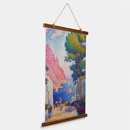 Paul Signac - Capo di Noli Hangend Wandkleed (Gebogen)