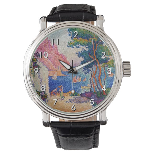 Paul Signac - Capo di Noli Horloge (Voorkant)